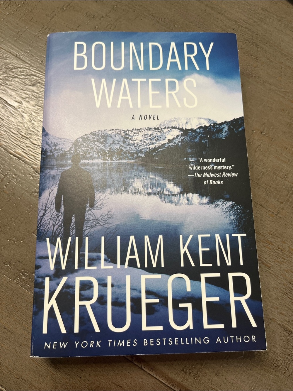 Boundary Waters by William Kent Krueger Paperback Mystery Novel